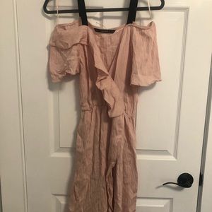 Super cute light pink Zara flowy dress size S
